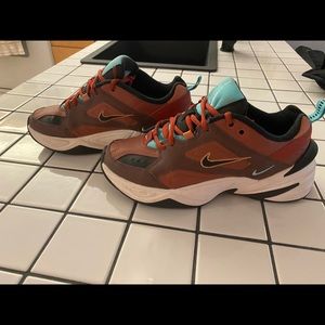 NIKE Sneakers brown and blue